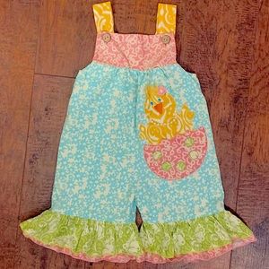 La Jenns Easter Spring Girls Romper